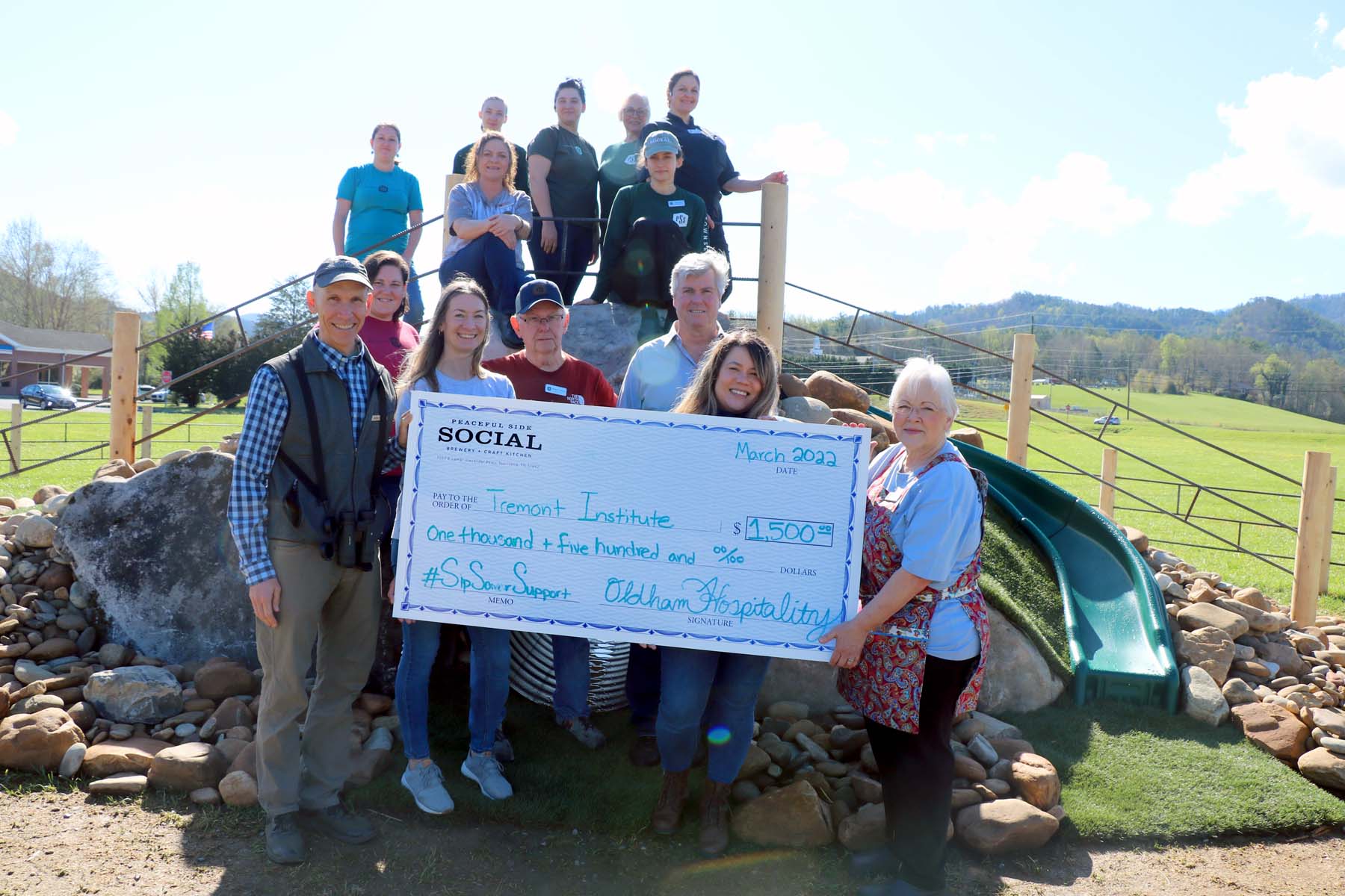 Peaceful Side Check Presentation