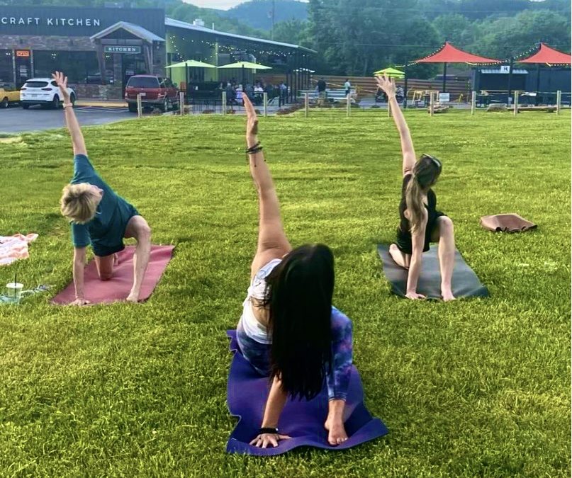 Yoga + Sip on the Lawn